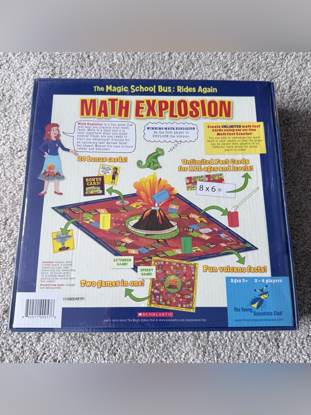The Magic School Bus Rides Again Math Explosion game new! - Picture 2 of 4